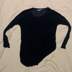 Simply Vera Vera Wang Black Knit Top